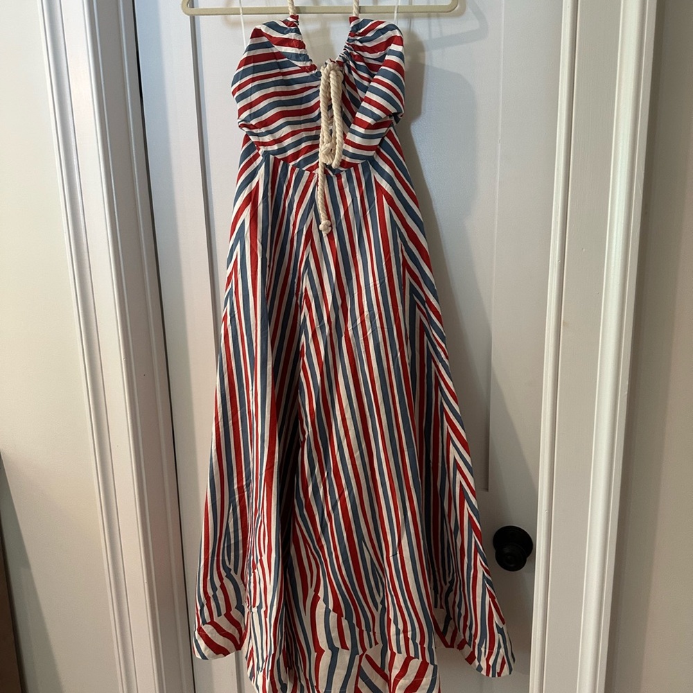 Tuckernuck Americana Stripe Sierra Dress red white blue nautical - Picture 8 of 8